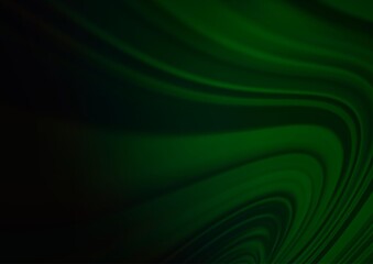 Dark Green vector blurred shine abstract pattern. Modern geometrical abstract illustration with gradient. The template for backgrounds of cell phones.