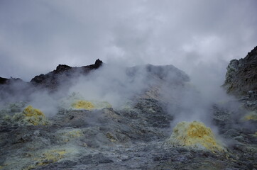 硫黄の山