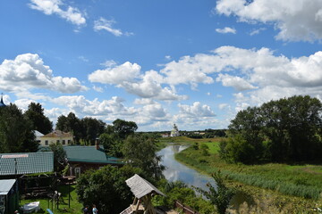 view of the river in the city