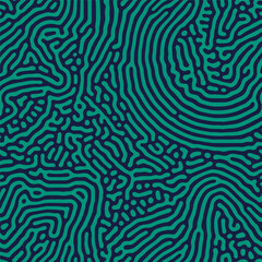 Abstract seamless turing pattern background.