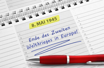 8. Mai, Ende des 2. Weltkrieges in Europa
