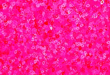 Light Purple, Pink vector layout with circle shapes.