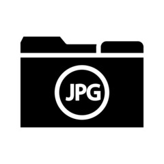 folder icon. Folder file of documents, portfolio with files, business icon. vector illustration on white background