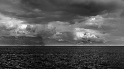 Storm in the sea of Split