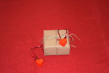 red gift box