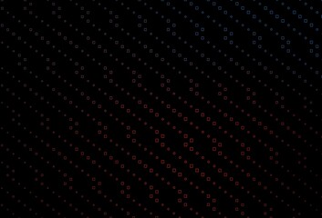 Dark Blue, Red vector template with square style.