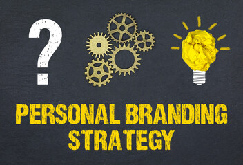 Obraz premium Personal Branding Strategy 