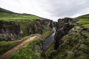 Justin Biber canyon Iceland