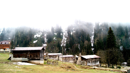 Winter dream houses from Rize / Turkey