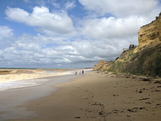 beach and sea
