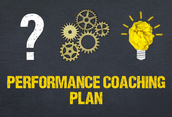 Obraz premium Performance Coaching Plan