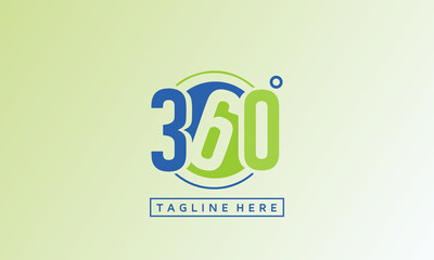 Premium 360 degree vector Logo for Start Ups, 360 vector logo design template idea and inspiration.