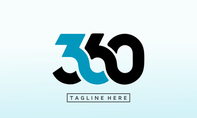 360 degrees icons isolated on white background ,360 vector logo design template idea and inspiration.