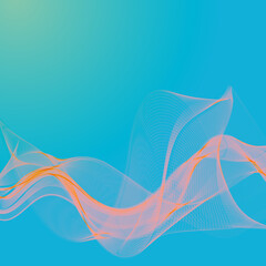Abstract background from lines for banner.