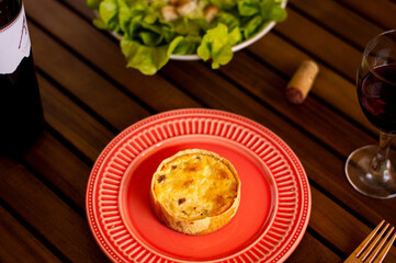 Quiché, delicious mini yellow tarts