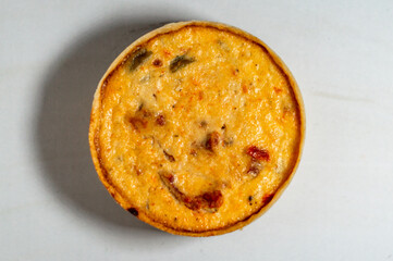 Quiché, delicious mini yellow tarts