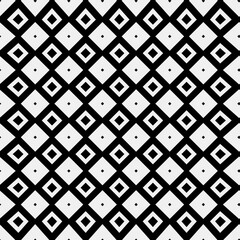 seamless background of black and white repeating patterns.
