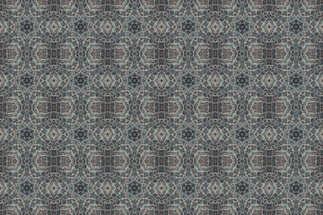 Pattern of the old metal mesh chain-link. Abstract grunge pattern
