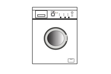 Washing Machine design and Icon