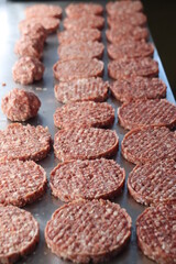 Preparing for burger party