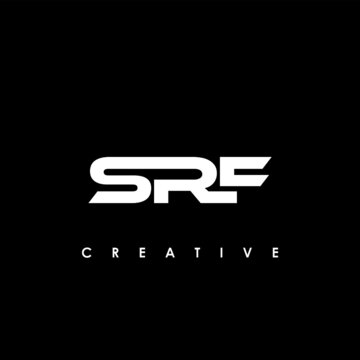 SRF Letter Initial Logo Design Template Vector Illustration