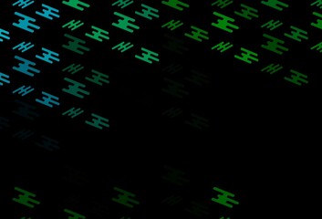 Dark Blue, Green vector layout with flat lines.