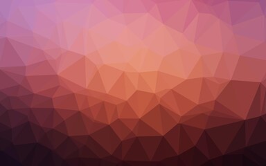 Obraz premium Dark Pink, Yellow vector abstract mosaic pattern. Brand new colorful illustration in with gradient. Brand new style for your business design.
