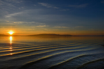 Sonnenuntergang am Bodensee (Insel Reichenau)