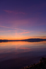 Sonnenuntergang am Bodensee (Insel Reichenau)