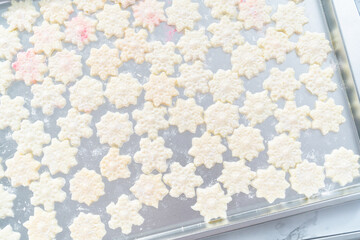 Chocolate snowflakes
