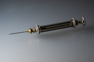antique syringe