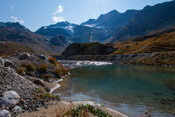 Fototapeta na wymiar Cambrena-Gletscher