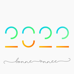2021 - Bonne année - happy new year