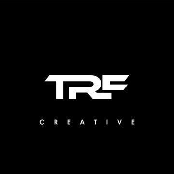 TRF Letter Initial Logo Design Template Vector Illustration