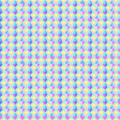 Seamless vector abstract pattern. Geometric pink and blue shapes in the original ornament. Textured background for design of trendy fabrics and paper