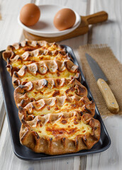 Finnish Traditional Pasties Or Pirogs - Karelian Pasties, Karelian Pies Or Karelian Pirogs From Region Of Karelia.