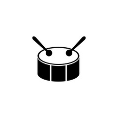 drum icon element of music icon for mobile concept and web apps. Thin line drum icon can be used for web and mobile. Premium icon on white background