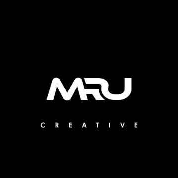 MRU Letter Initial Logo Design Template Vector Illustration