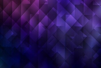 Dark Purple vector texture in rectangular style.