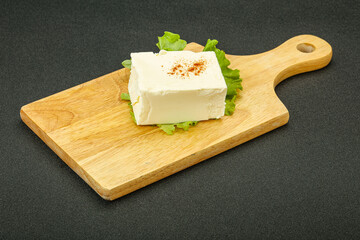Greek traditional soft feta cheese