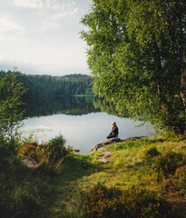 The Blackwater lake near Oslo