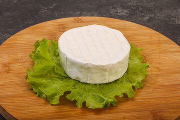 Delicous Brie round soft cheese