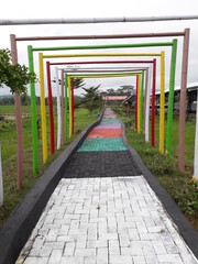 entrance to the park