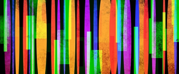 abstract retro colorful background