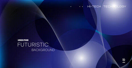 Abstract background with wavy lines and highlights. Bright abstract banner for design of invitation, party, holiday, festival, flyer, poster, banners.