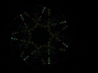 Imaginatory fractal background Image