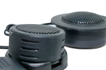 Car Tweeter Doom Stereo Tweeter 1.5-inch 240 Watts Max Dome Tweeters with Mounting Kit Angle, Black, Surface