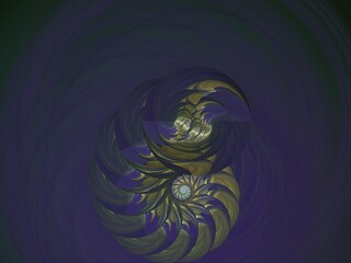 Imaginatory fractal background Image