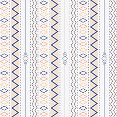 seamless tribal ethnic pattern with geometric shapes.suitable for print cloth, wallpaper, sari, sarong, doodles, ulos, etc. beautiful fabric print