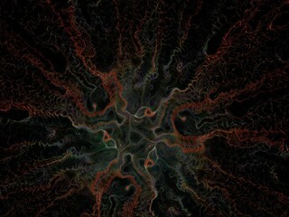 Imaginatory fractal background Image